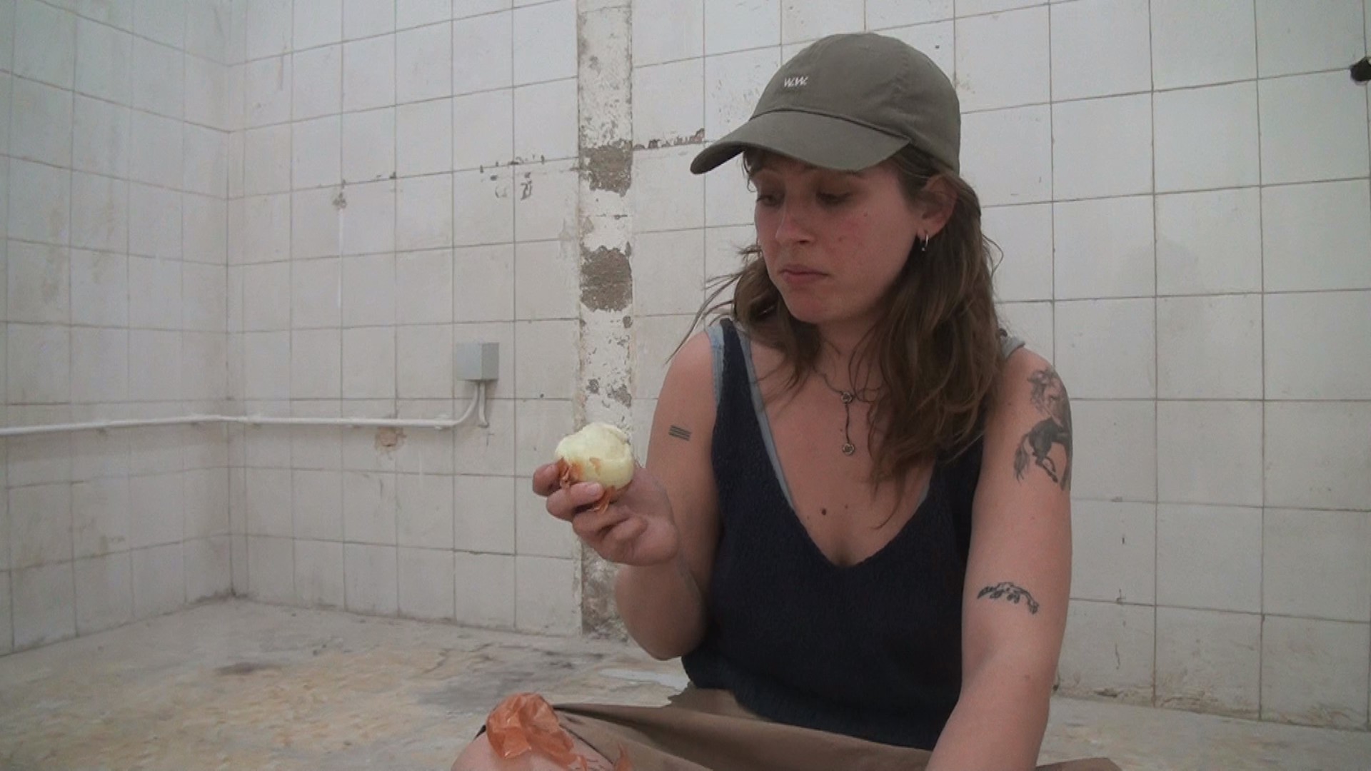 Me eating onion